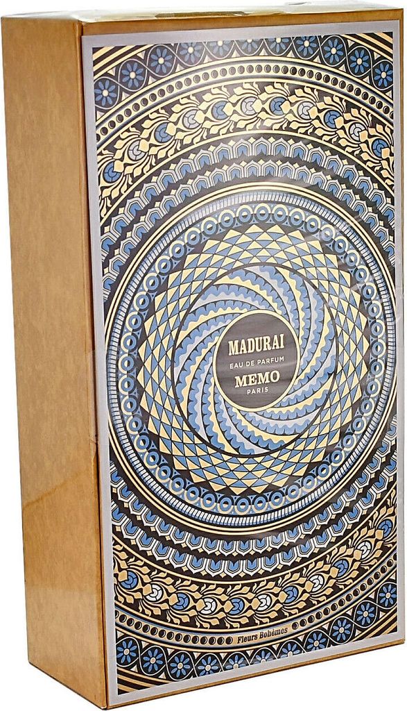 A product box with intricate geometric patterns.