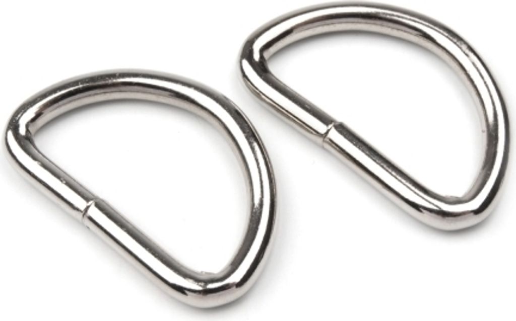 10 Halbring D-Ring, nicht verschweisst, Produktbild 