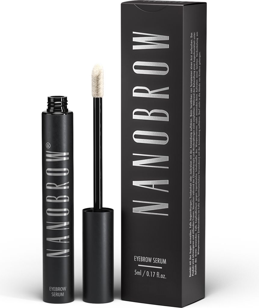 Augenbrauenserum Nanobrow Eyebrow Serum 5ml - Beschleunigung des Augenbrauenwachstums