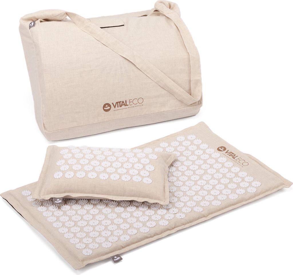 VITAL ECO Akupressurmatte & Kissen Set Produktbild 