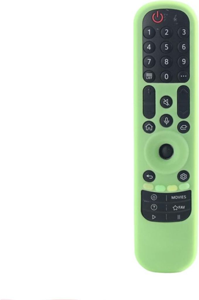 INF Silikon Schutzhülle für LG AN-MR21GC MR21N Magic Remote – Rutschfest, Stoßfest Grün