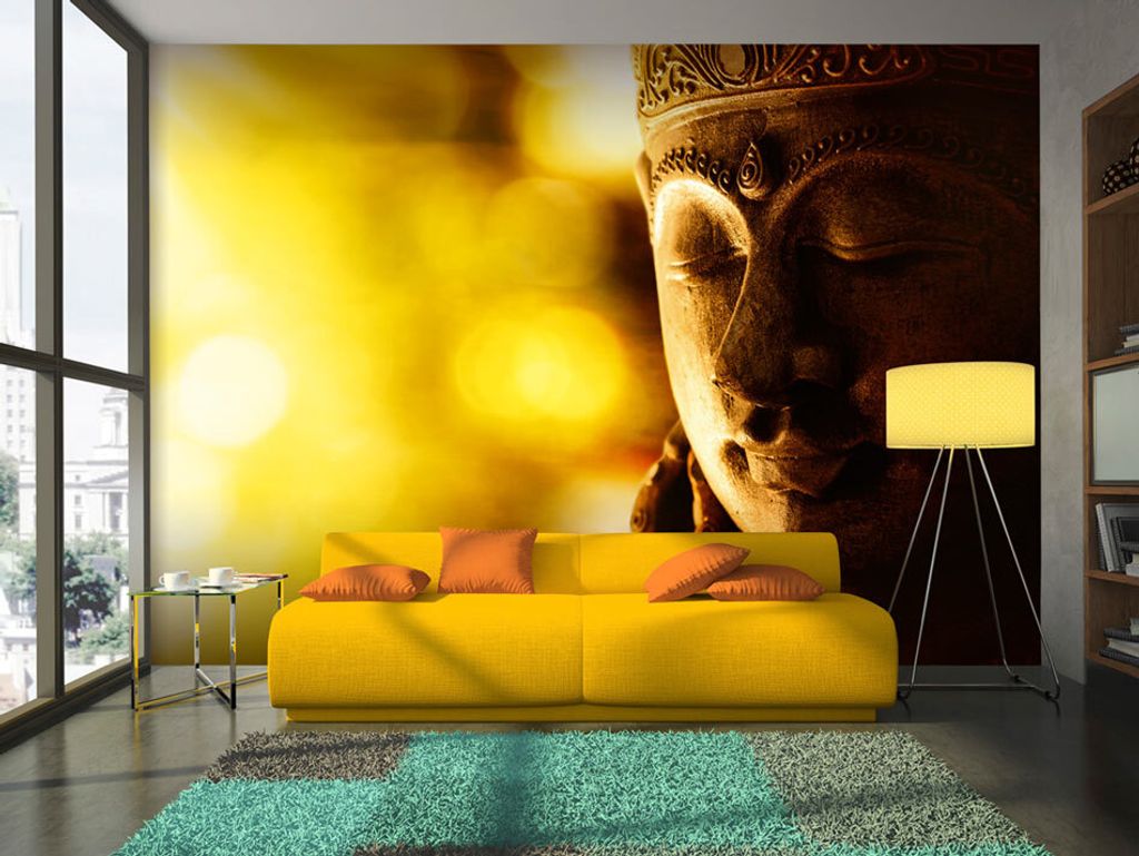 Vlies Fototapete 400x280 cm Tapeten Wandtapete XXL Buddha h-A-0051-a-d
