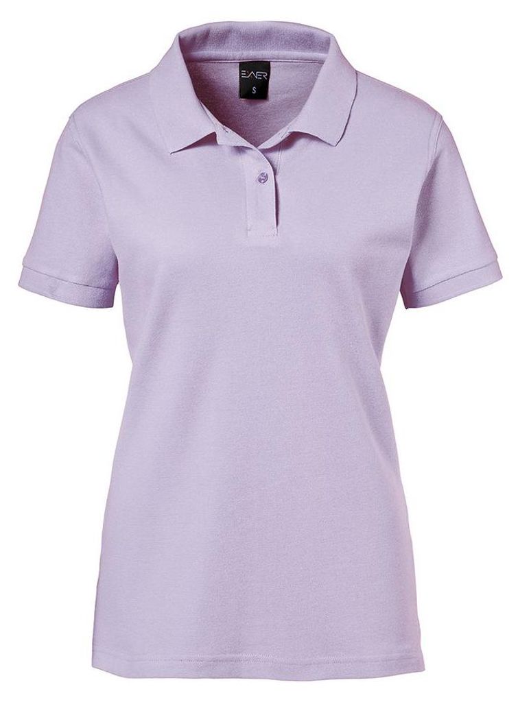 Damen Poloshirt, flieder, Größe 4XL : 4XL : flieder : 100% Produktbild 