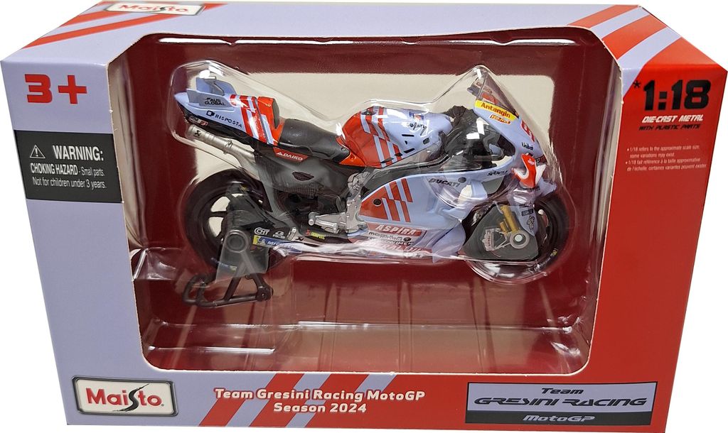 Maisto 536399-93 - Modellino di moto - MotoGP Gresini Immagine del prodotto 