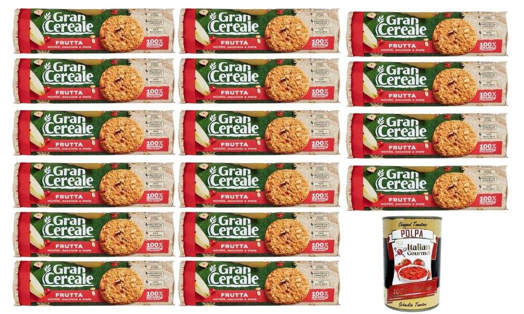 GranCereale Frutta Kekse 16x230g | Vollkorn mit Produktbild 