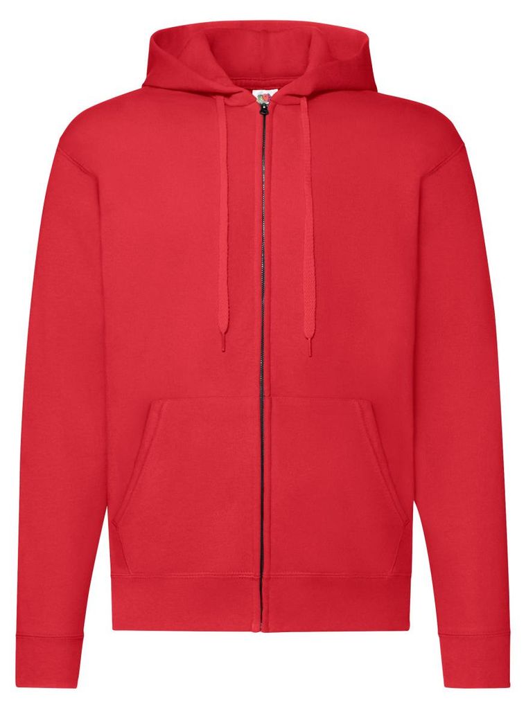 Fruit Of The Loom Herren Kapuzenjacke BC1369 (S) (Rot)