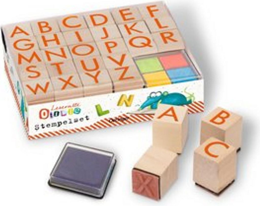 Oetinger Leseratte Otilie Stempelset ABC-Stempel mit Produktbild 