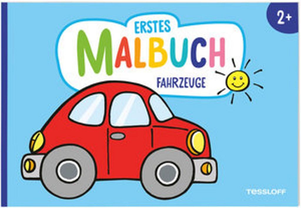 Erstes Malbuch. Fahrzeuge Produktbild 