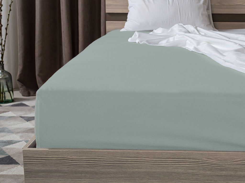 Jersey plachta mentolová 90 x 200 cm Obrázok produktu 
