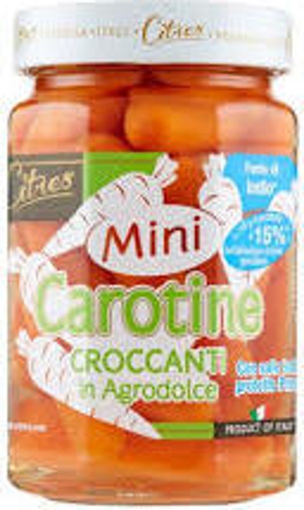 Mini-Möhren in Salzlake Carotine Croccanti 290g - Citres Produktbild 