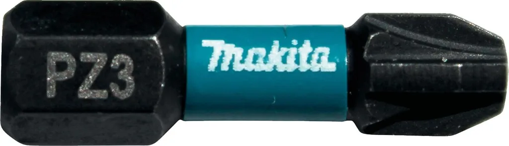 2x Inserti Makita PZ3 Impact Black 25mm - Massima Resistenza B-63650