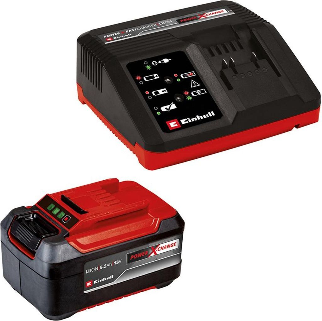 Einhell Power X-Change PXC-Starter-Kit 5,2Ah & 4A Zdjęcie produktu 
