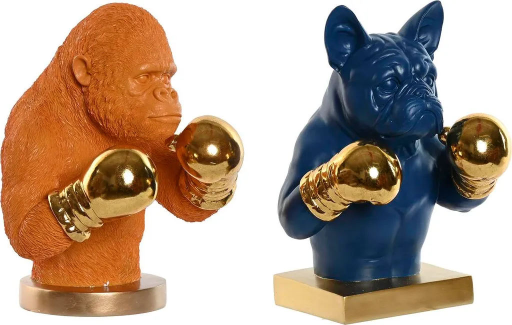 Objets de Décoration Intérieure Home ESPRIT pour Salon et Bureau x2
