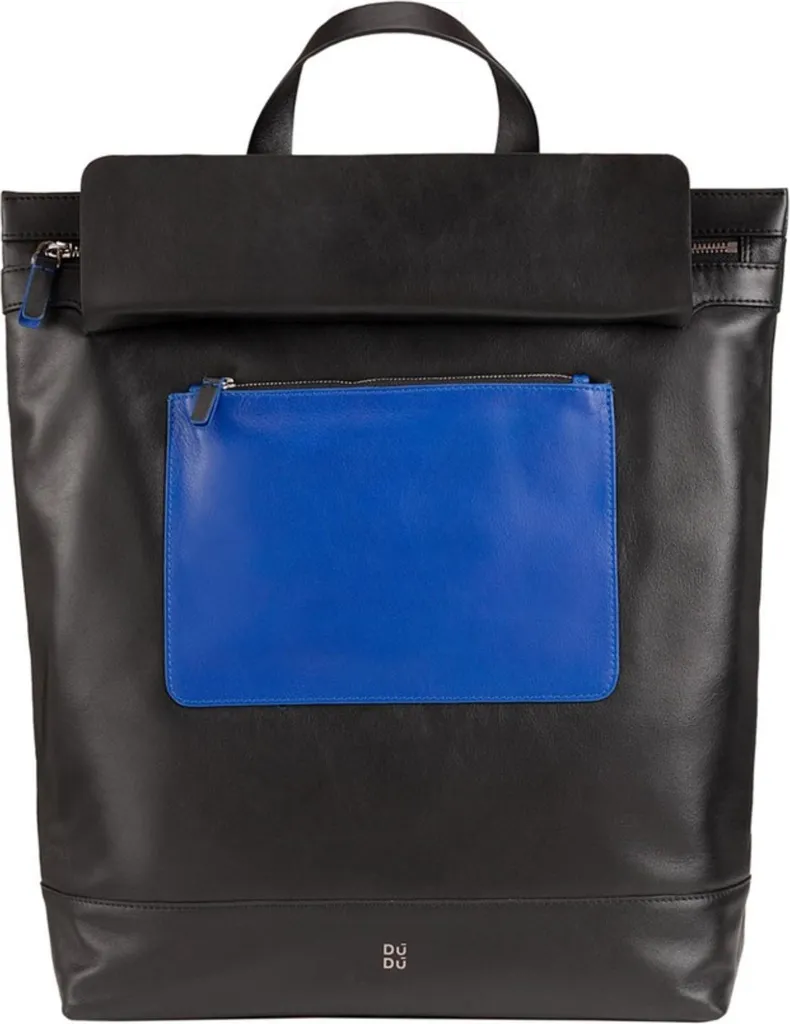 Sac à dos DuDu 534601601 en cuir véritable coloré haut de gamme