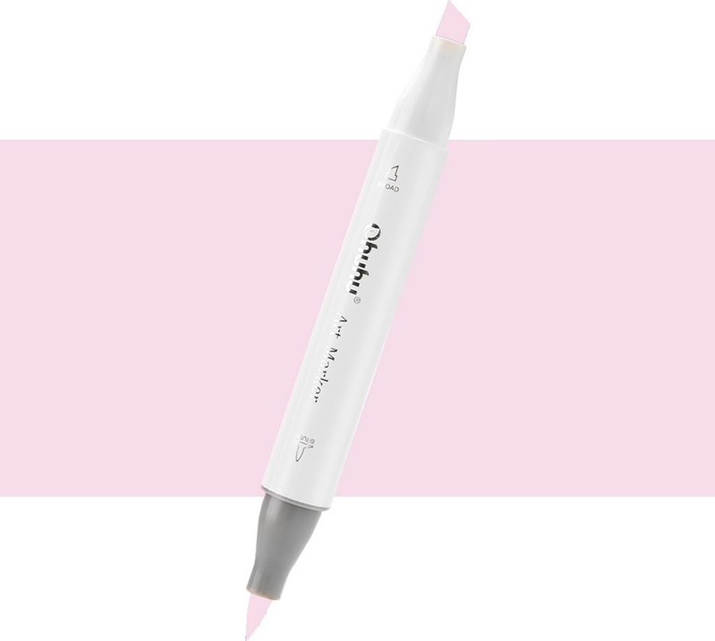 Lihová fixa OHUHU oboustranná Brush & Chisel, R242 Grayish Obrázek produktu 