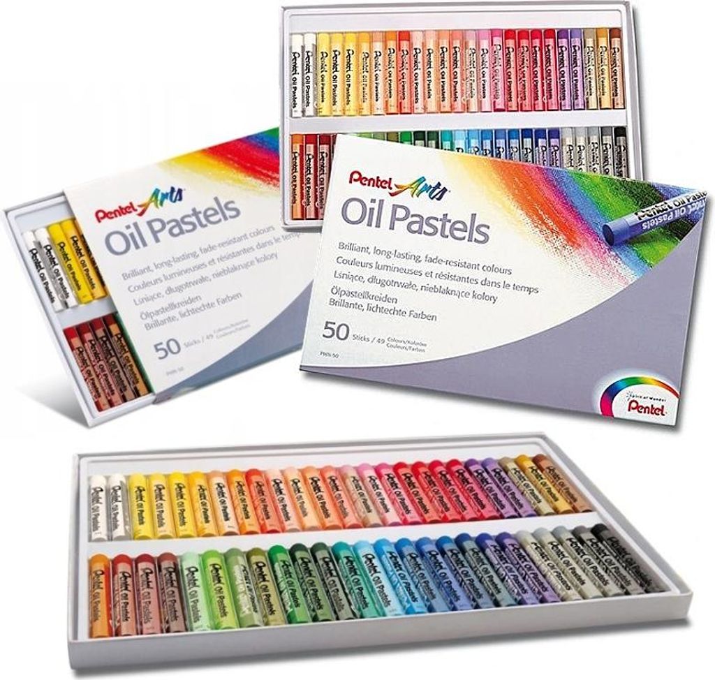 PentelArts PHN4-50, lápices de cera PHN4, estuche de Imagen del producto 