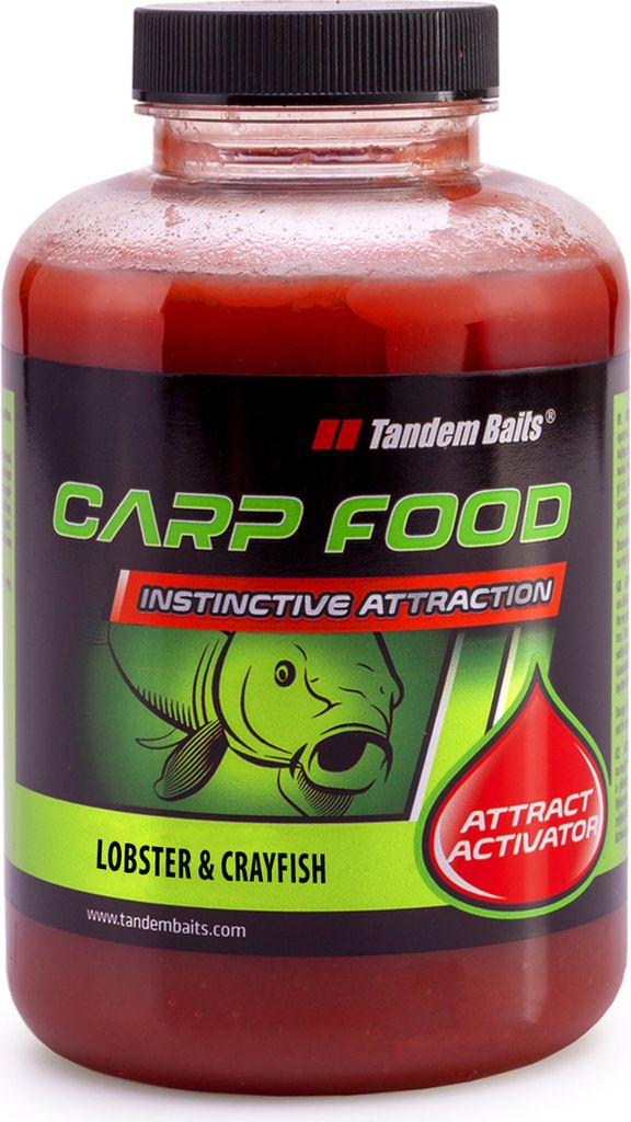 Tandem Baits Carp Food Attractive Activator Hummer & Krebs, Karpfen Angeln ohne Mühe, Köder zum Große-Fische-Angeln, Karpfenzubehör für Profis...