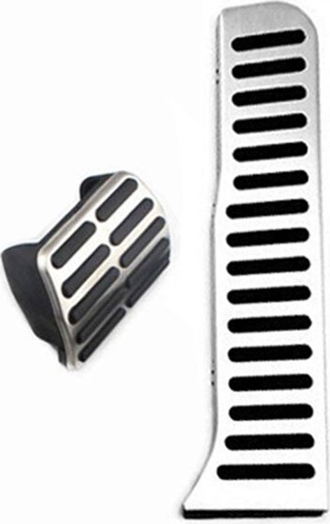 Sport Pedale (Automatik) in Schwarz / Silber für Audi A3 8P ab 2003-