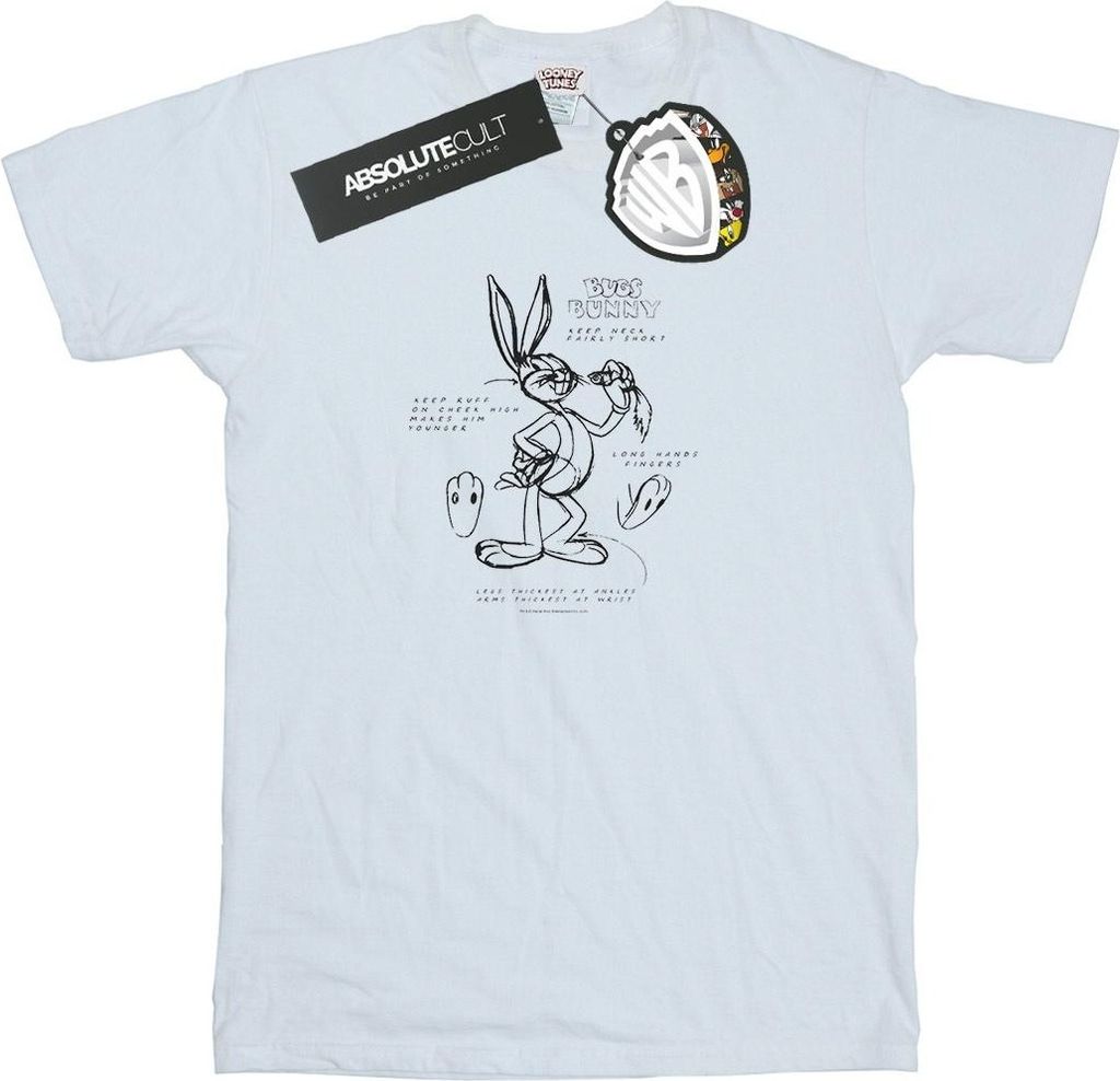Looney Tunes - T-Shirt für Herren BI34989 (S) (Weiß)