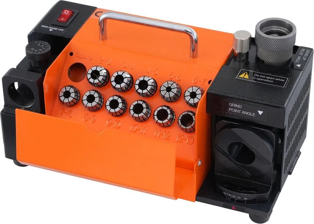 Machine à affûter les forets hélicoïdaux 3-13mm réglable avec meule SDC