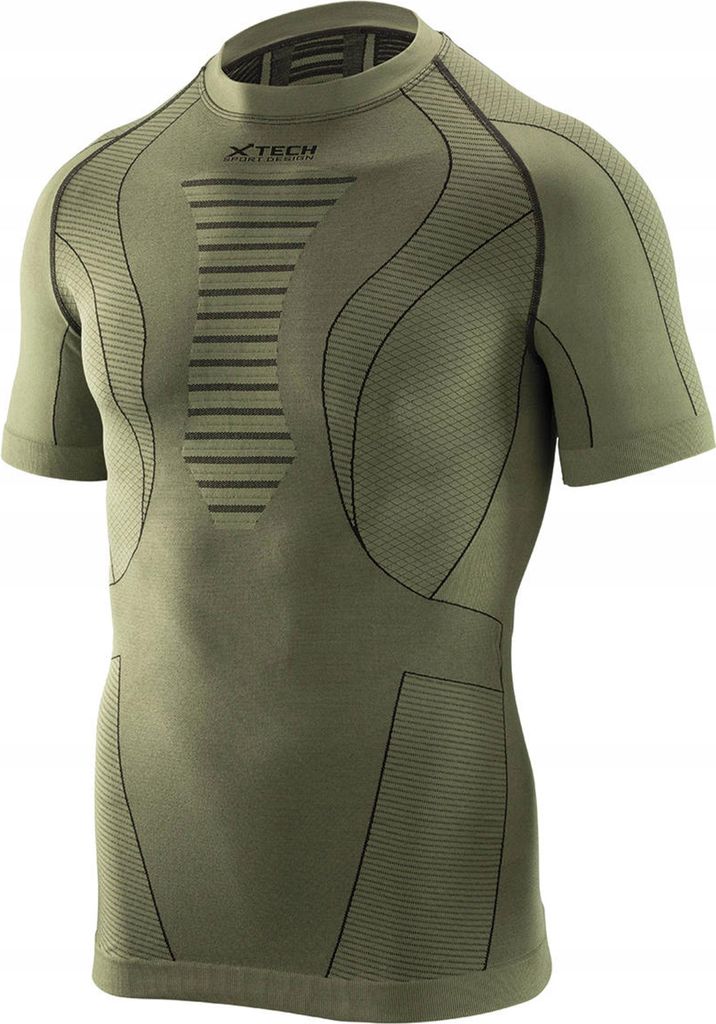 Spyder L/XL Sport-T-Shirt zum Radfahren (grün)