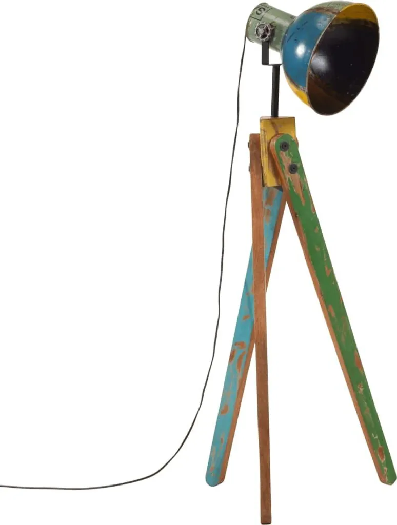 Lampadaire d'ambiance multicolore 120 cm E27 pour éclairage coin lecture