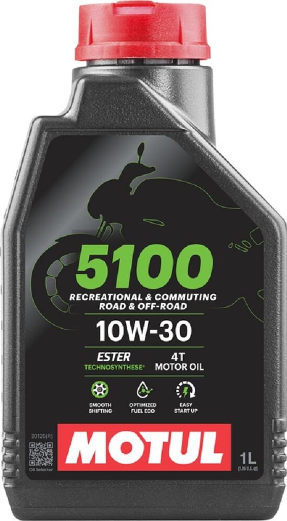 MOTUL 5100 4T Motorový olej - 10W30 1 litr Obrázek produktu 