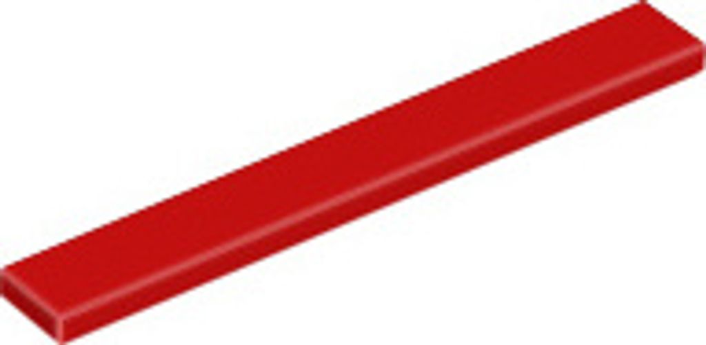 100 Stück LEGO, Teil Nr. 4162 in Rot (Red)