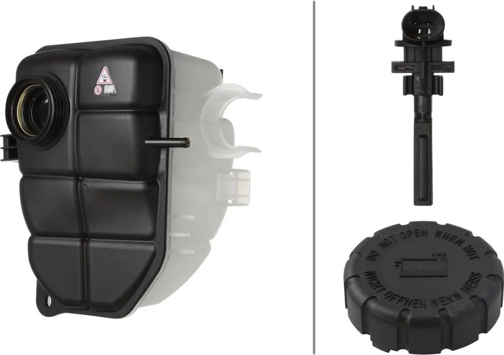 Vase d'expansion HELLA avec bouchon pour Mercedes-Benz Classe C W204