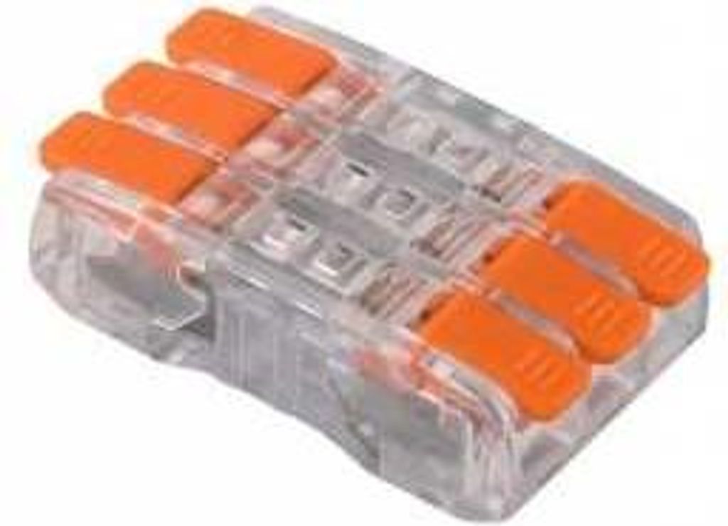 PAWBOL Dreifach-Schnellverbinder bis 2,5mm2
