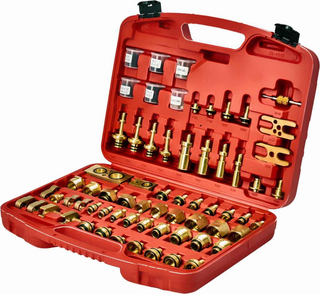 Klimaanlagen Spüladapter Set XXL 78-tlg KD10063 Produktbild 