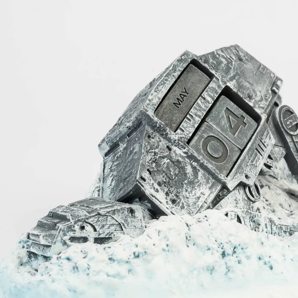 Calendrier 3D Star Wars May the Force be with you - Finition sculptée Premium