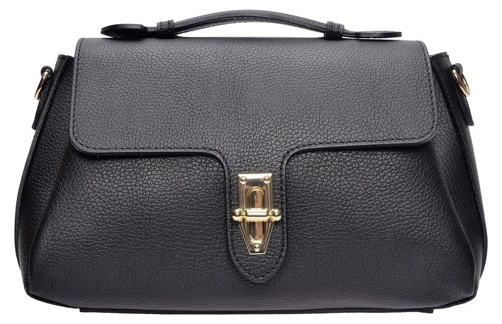 Sac à main Roberta M SS26 RM 149T Nero - Élégance Italienne en Noir