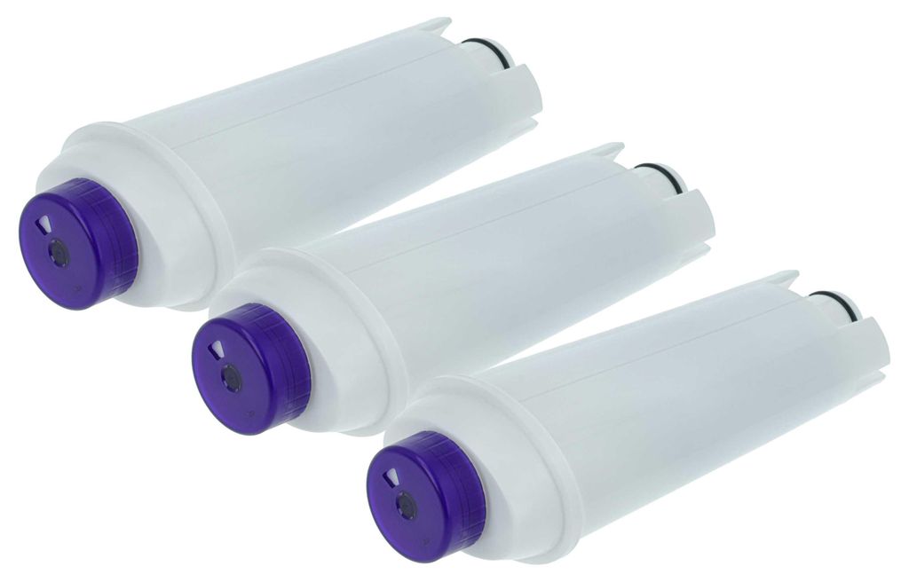 vhbw 3x Wasserfilter Filter kompatibel mit DeLonghi Produktbild 