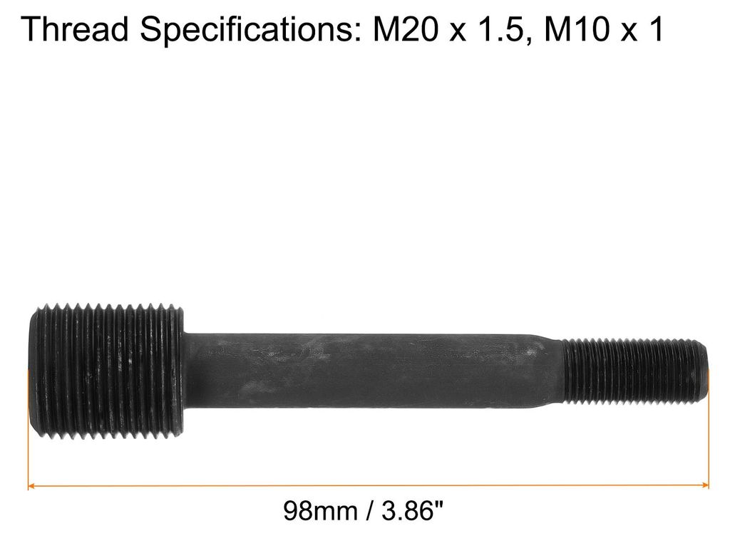 Knockout Punch Draw Stud M20x1.5 M10x1 Gewindel?nge Verl?ngerung Ersatz Hydraulischer Draw Stud Lochstanzen Kit Verfš¹gbar fš¹r Hydraulische Tr...