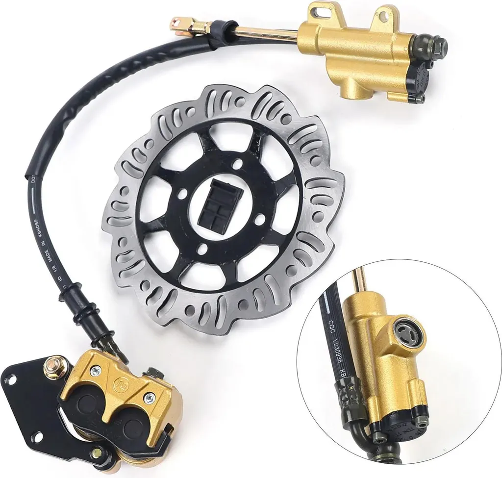 Upgrade Freni Idraulici con Disco Gold/Silver per Pit Bike 125cc