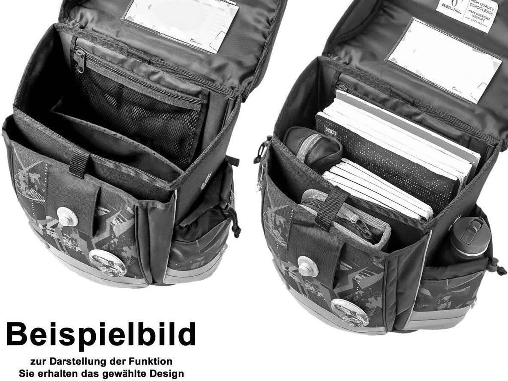 Belmil Classy Plus Schulranzen Set 5-teilig mit Brustgurt - Produktbild 8