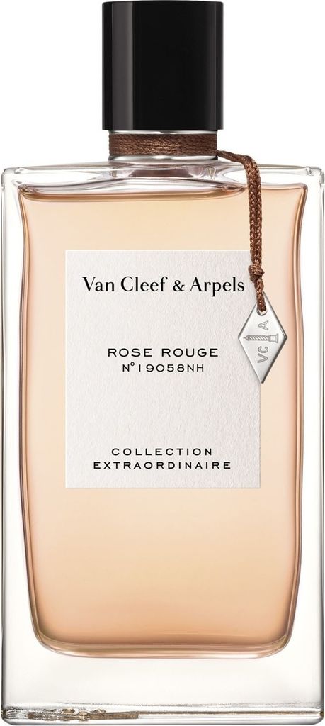 A clear, professional studio shot of a perfume bottle against a white background.