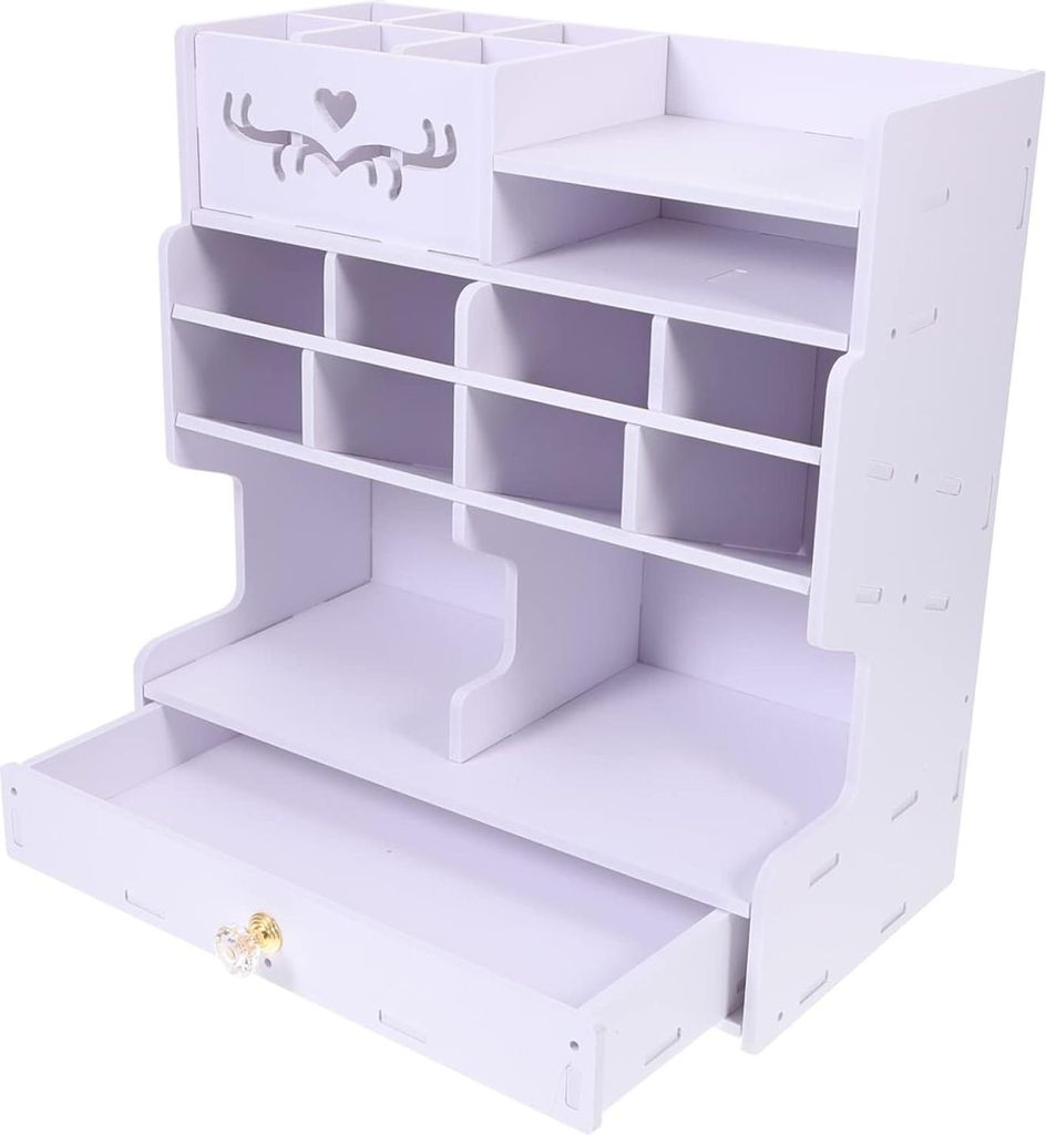 STILVORA Stifthalter Schreibtisch, Schreibtisch Organizer mit Fächern, Schreibtisch Organizer Stifte, Mehrfach Stiftehalter, 8 Fächer
