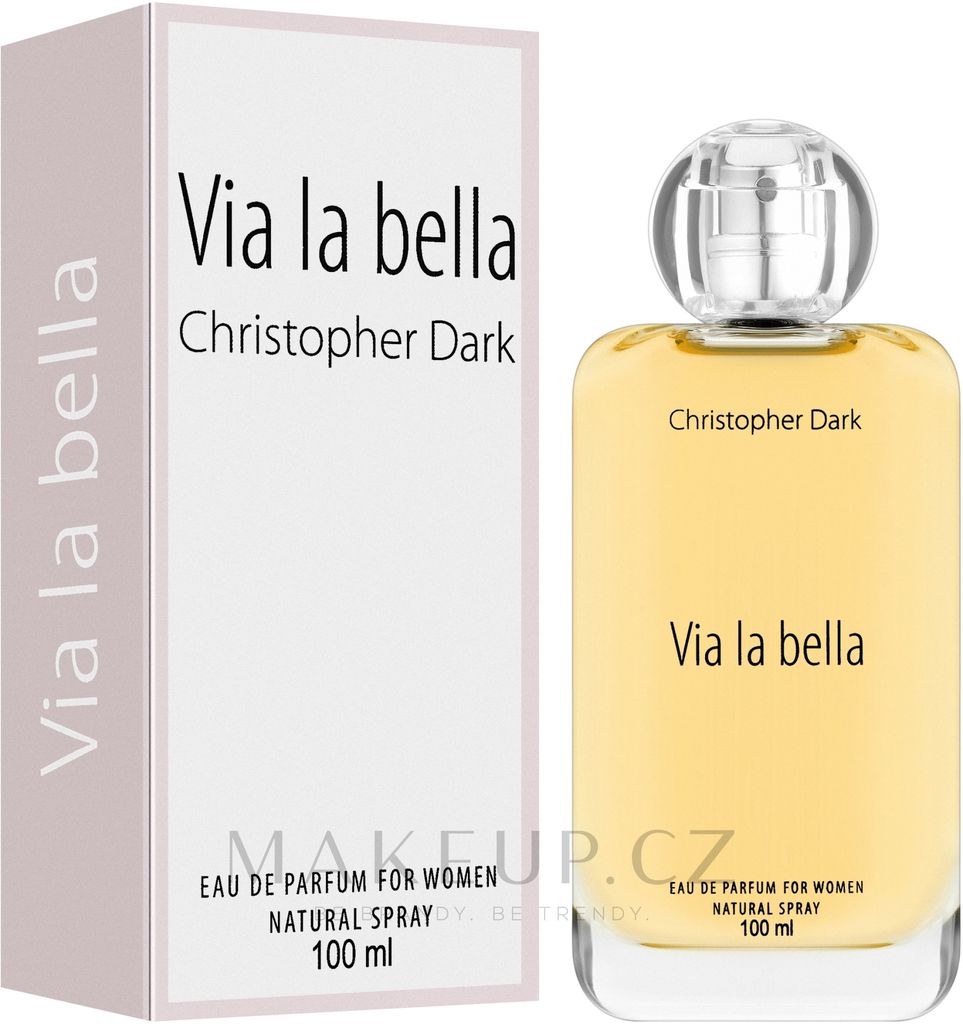 Christopher Dark Via la bella eau de parfém - Parfumovaná Obrázok produktu 