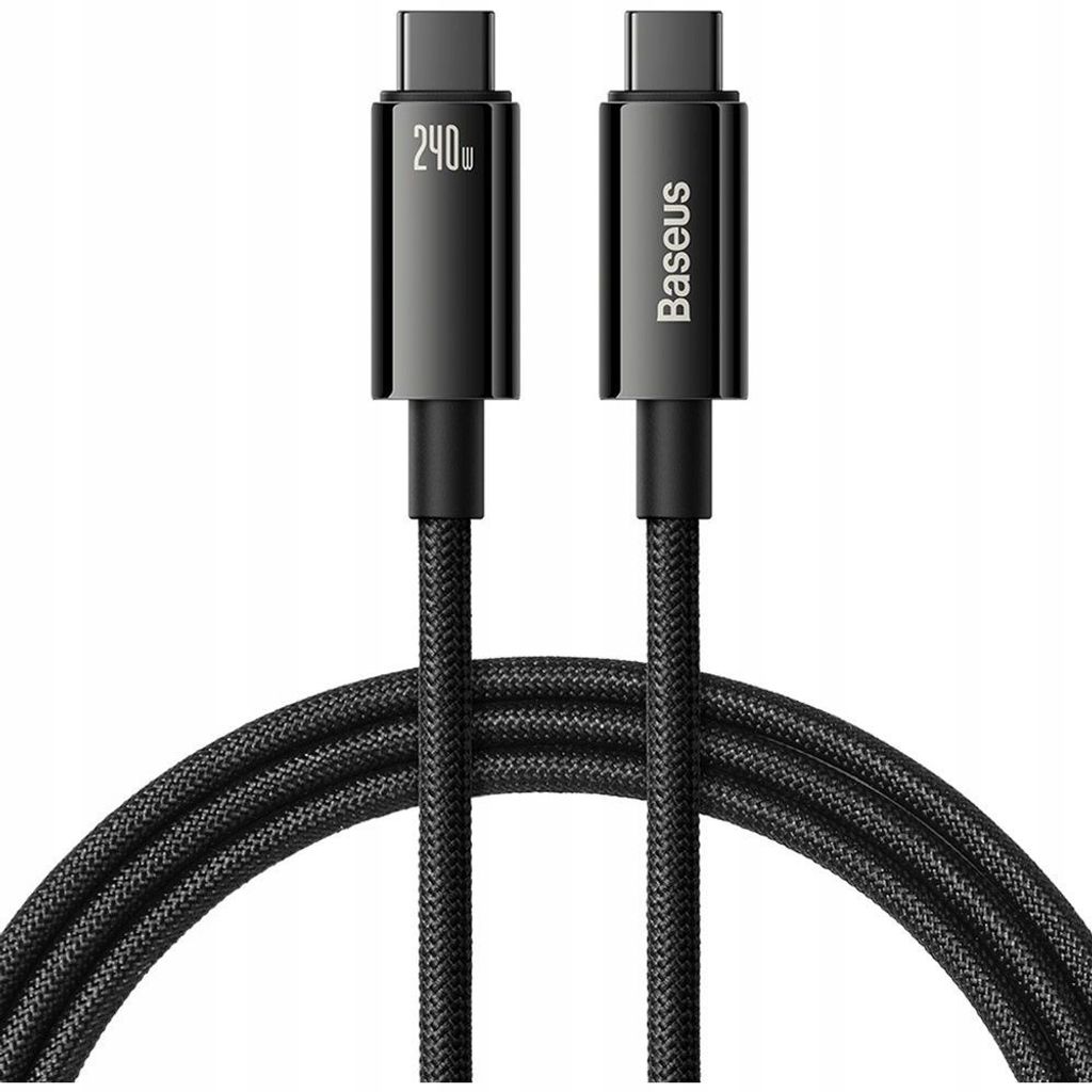Baseus CAWJ040101, 2 m, USB C, USB C, USB 2.0, 0,48 Gbit/s, Produktbild 