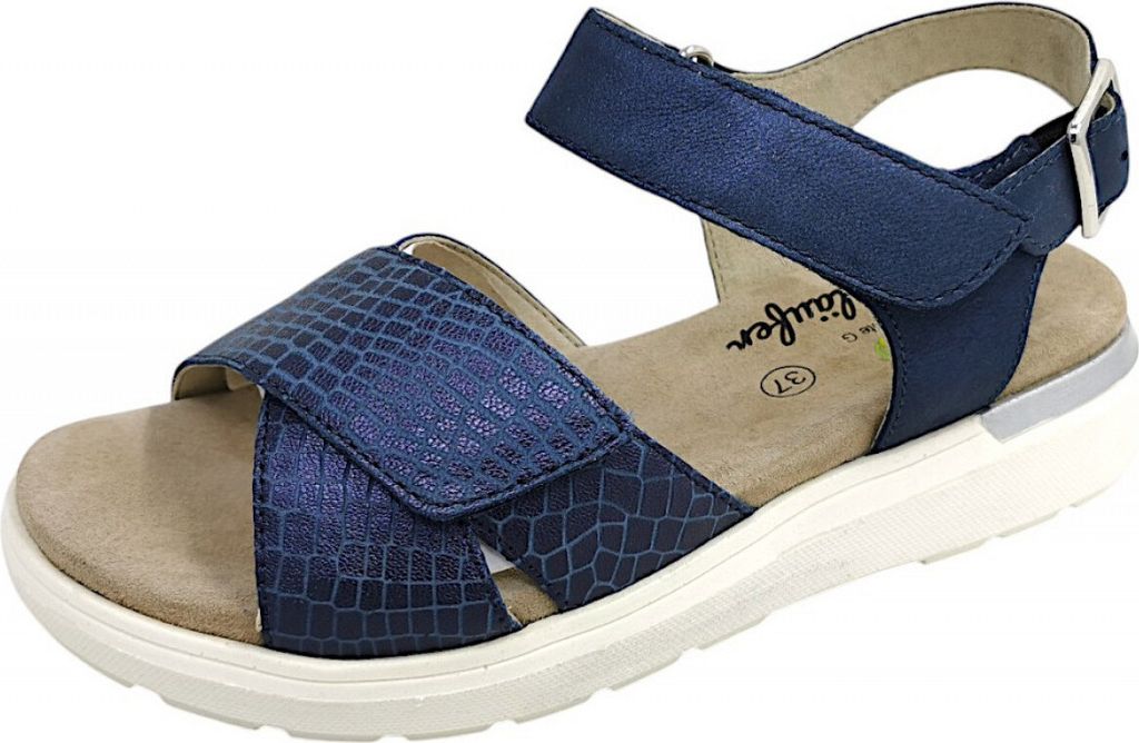 Libelle Tesla 2 Damen Sandalette in Blau, Größe 40