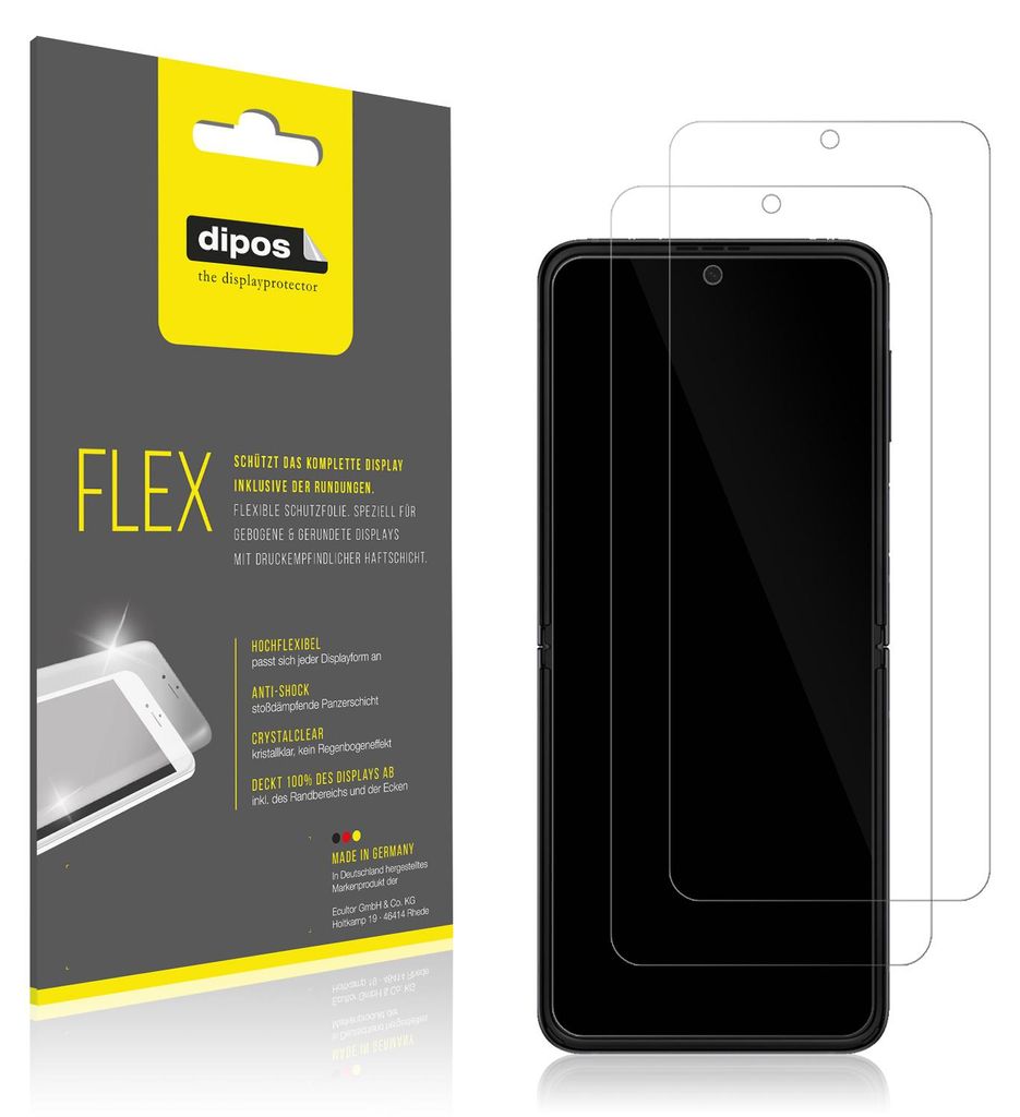 1x Schutzfolie für Samsung Galaxy Flip 4 Folie, 100% Produktbild 