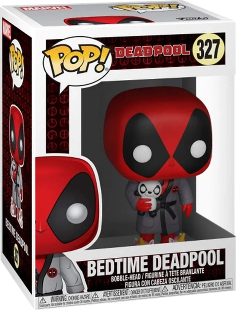 Funko Pop Deadpool Bedtime 327 - Le Cadeau Marvel Parfait pour Fans