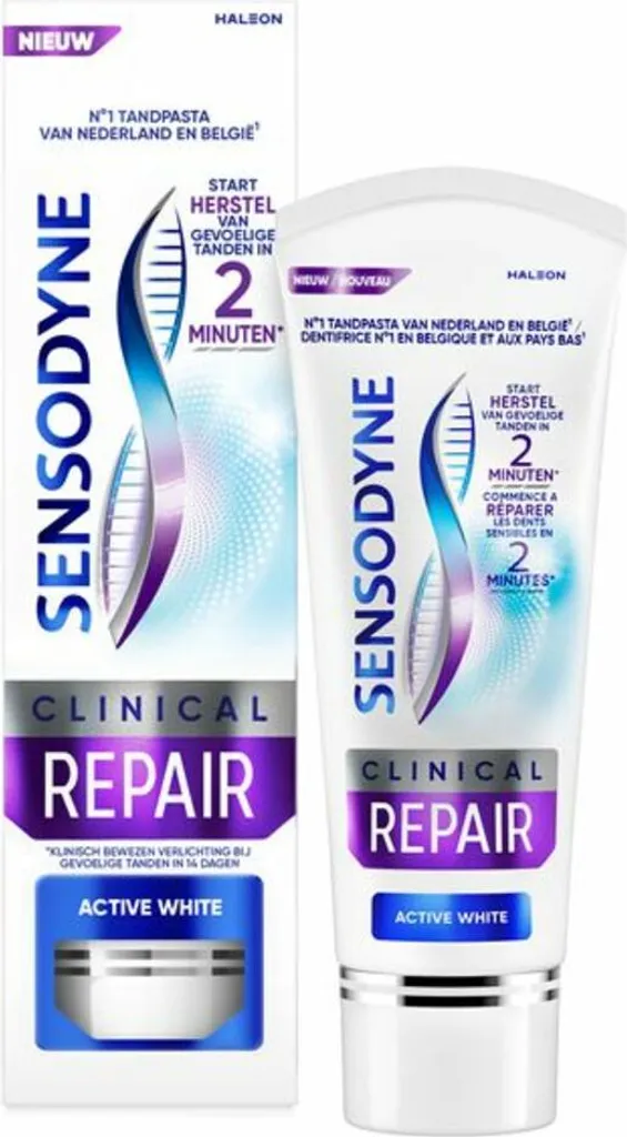 Sensodyne Clinical Repair Active White: Protezione Smalto Denti Sensibili