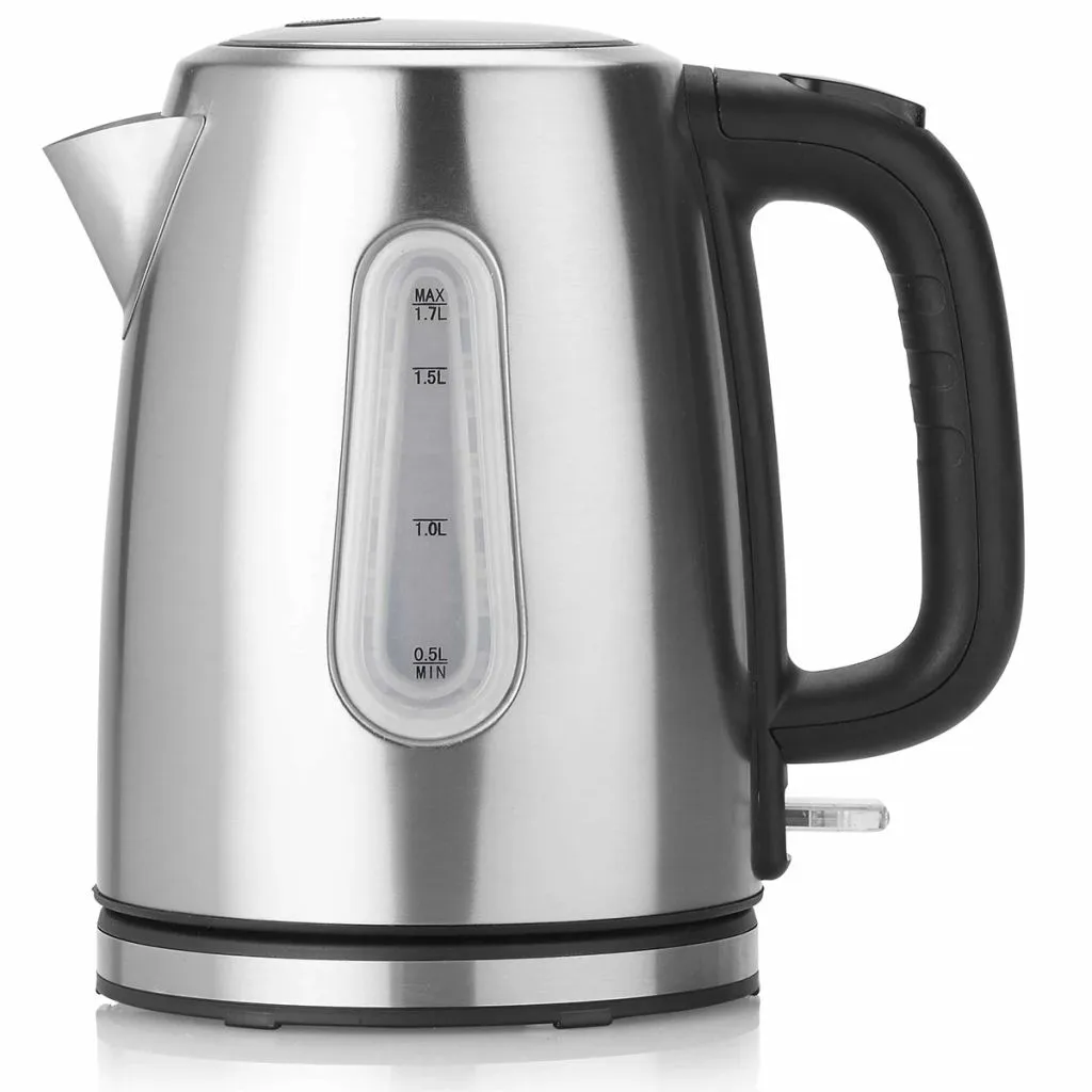 Bouilloire Électrique Design Inox Tristar 1,7 L - Sans Fil et Rapide
