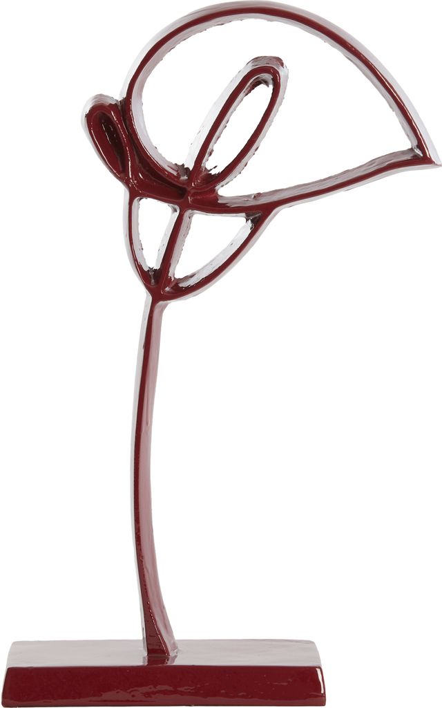 Light & Living - Ornament CALLA - 19x8x38cm - Rot
