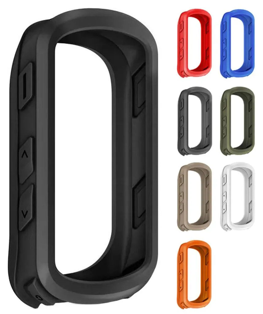 Housse en silicone Garmin Edge argentée - Protection One Size d'origine