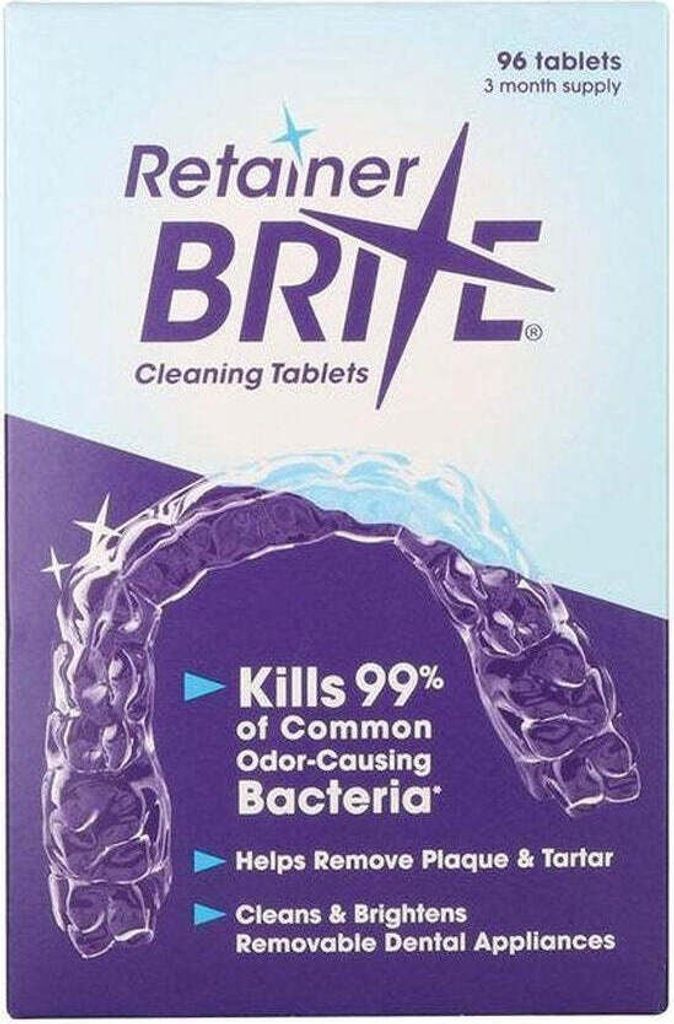 Retainer Brite Pastilles de nettoyage Retainer Brite - 96 Image du produit 