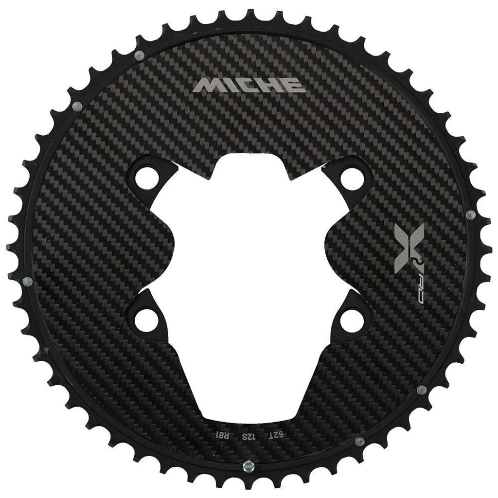 Miche X2 Rd Pm R81 Bcd 110 Mm äußeres Kettenblatt Schwarz 54t Schwarz 54t